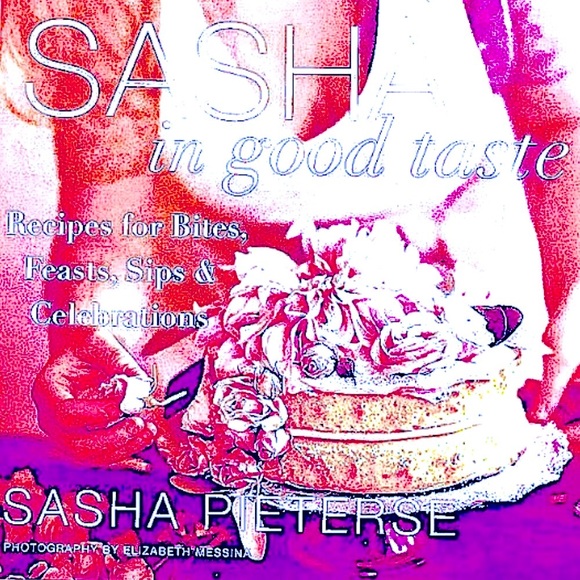 HOLIDAY PARTY IDEAS ADULT DRINKS COOKBOOK SASHA PIETERSE ‘IN GOOD TASTE’ NEW - Picture 15 of 15